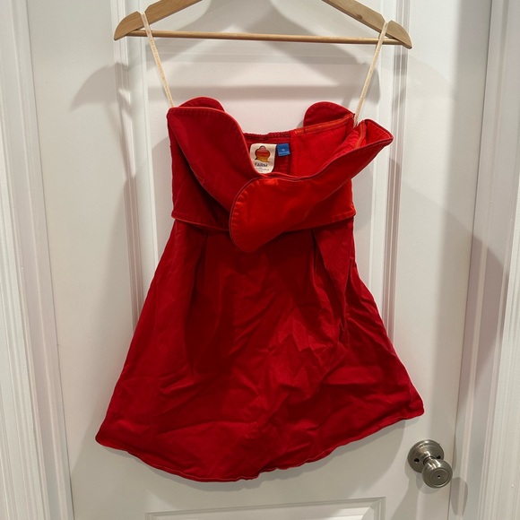 FARM Rio Strapless Red Dress - Picture 2 of 6